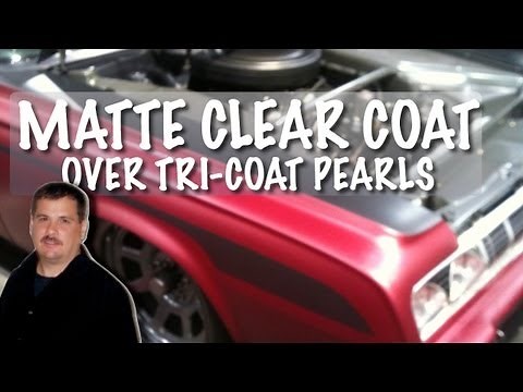 Matte Clear Over Tri Coat Pearls and Metallics - Color Matching Tips