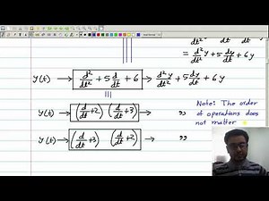 Signals and Systems: Lecture 8: Linear Ordinary Differential Equations with Constant Coefficients 1