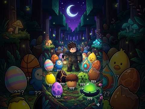 Saya Bantu Mengumpulkan Telur!!! [99 malam di hutan]