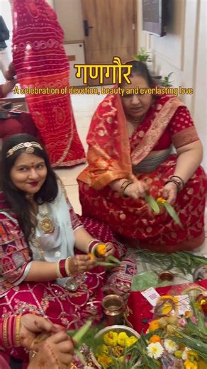 Gangaur festival in Rajasthan #jaipur #gangaur #traditional #rajputiposhak #gangaurpuja #ytshorts