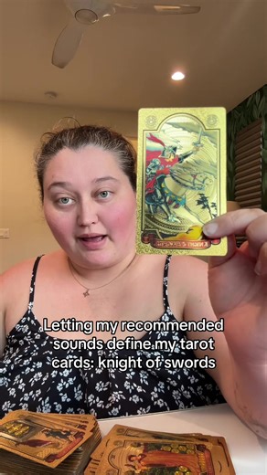 Letting my recommended sounds define my tarot cards: knight of swords edition