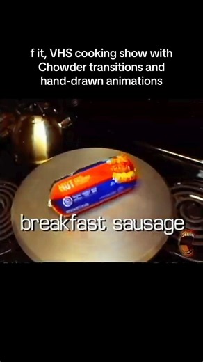stop motion yayy #vhs #y2kaesthetic #2000snostalgia #cookingshow #animator