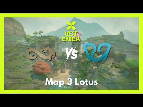 EF vs PCF | VCT EMEA Stage 1 Groups | Map 3 Lotus