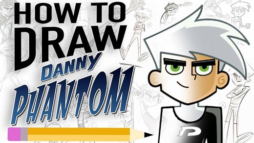 How to draw DANNY PHANTOM with creator Butch Hartman! | Butch Hartman