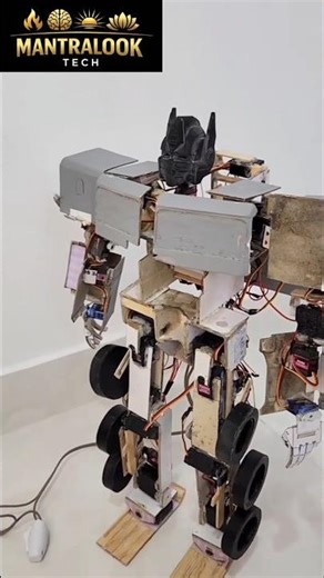 Ninja Robot 🤖 #transformers #transformerstoys #arduino #arduinoproject #arduinoprogramming