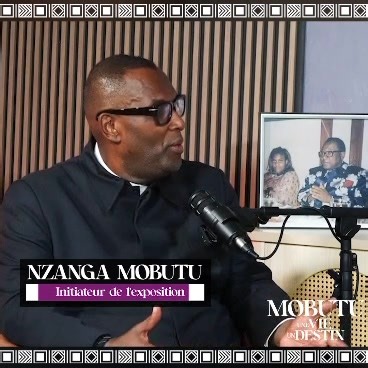 📽️ EN VIDÉO | Exposition « Mobutu : Une vie, un destin » Mobutu Nzanga Ngbangawe a partagé un extrait de son podcast avec Simon Rwasha de RASH TV consacré à l’exposition « Mobutu : Une vie, un destin », organisée au Musée National du 16 au 30 octobre 2025. 👉 Une plongée dans la mémoire nationale autour du parcours et de l’héritage de Mobutu Sese Seko. #RDC #Culture #Histoire #Mobutu #MuséeNational #PepeleNews | Pepele news