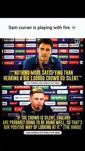 Sam Curran vs Pat Cummins: The Battle of Silence! 💀🔥 #shorts #trending #samcurran