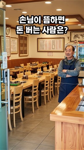 손님이 뜸하면 돈 버는 사람은? #만수아재 #아재개그 #넌센스퀴즈