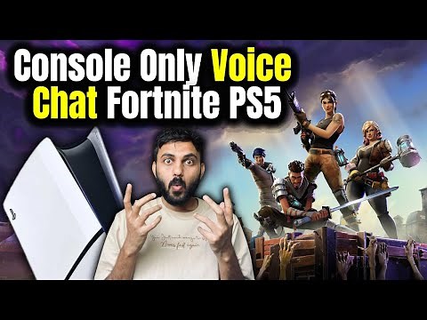 How to Fix Console Only Voice Chat Fortnite [100% FIXED]