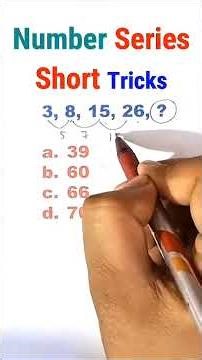 Number Analogy Question Tricks || Reasoning Classes Analogy Reasoning Short Tricks ssc cgl chsl mts