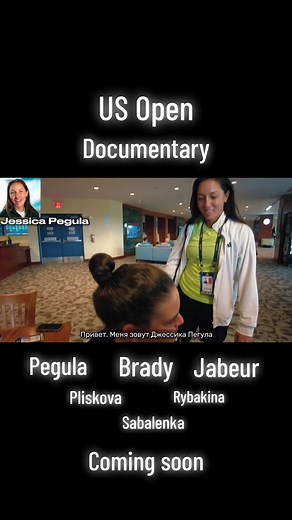 US Open documentary coming soon on our YouTube channel 🤩🤩🤩 #usopen #grandslam #newyork #tennis
