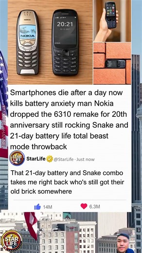 Nokia's 20th Anniversary Brick Phone Revival: Snake Returns with Insane 21-Day Battery Life
