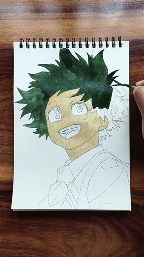 Deku from My Hero Academia।।#drawing #shorts