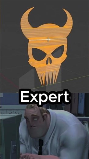 2D to 3D in Blender | Really Quick & Easy #3dart #blender3dtutorial #blender3d #respect