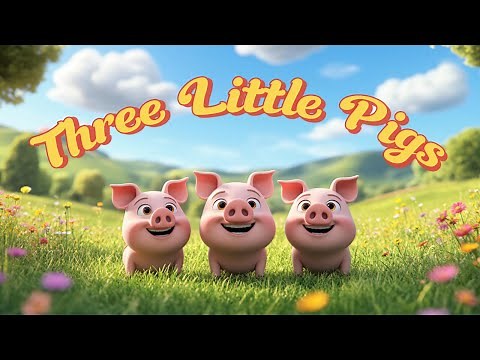 The Three Little Pigs - A Bedtime Story for Kids
