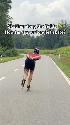 Endurance Long Skate Along the Fields 🌽🛼 | Inline Speed Skating POV