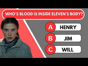 Stranger Things Quiz Challenge🔥😈 | Seasons 1 - 5 | Quizzers