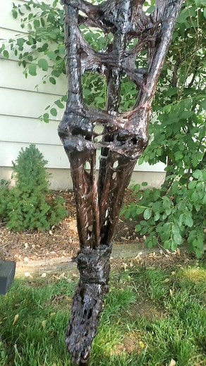 1K views · 16 reactions | #silentscreamprops #props #dead #Tiki #Halloween #decoration #corpse #skeleton #hauntedhouse Roger Horton all set for their new home | Silent Scream Props | Facebook