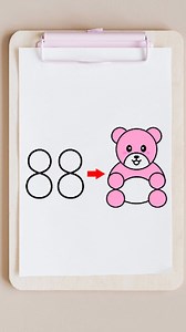 157K views · 2.8K reactions | Turn Number 88 into a Bear: Step-by-Step Tutorial Learn how to turn the number 88 into a cute bear with this simple, step-by-step tutorial! Perfect for beginners and kids, this guide shows how to transform numbers into fun animal drawings. #beardrawingtutorial, #easydrawing, #drawingforbeginners, #kidsarttutorial, #howtodraw, #numbertodrawing, #stepbystepdrawing, #creativedrawing, #drawingforkids | Whizk ART | Facebook