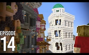 【Grian/熟】Hermitcraft 8_ Episode 14-G灵阁银行