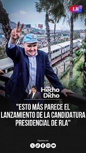 #DelHechoAlDicho | Jaime Chincha comenta sobre el enfrentamiento entre Rafael López Aliaga y el ministro de Transportes y Comunicaciones (MTC), César Sandoval, por la llegada de los trenes Caltrain y la falta de un expediente técnico. 📺→ La República - LR #LaRepublica #HNewsLR #Perú #Actualidad #Política #Noticias #JaimeChincha #RafaelLópezAliaga #MTC #MinistrodeTransportes #CésarSandoval #trenes #Caltrain #expedientetécnico | La República