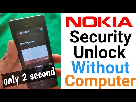 Nokia Mobile Ka Security Code Kaise Khole | Unlock Nokia Keypad Security Code | By Trickeramit