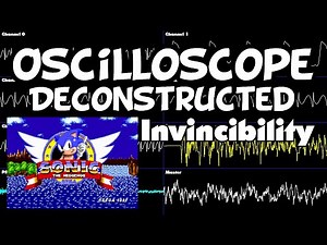 Sonic 1 - Invincibility - Oscilloscope Deconstruction