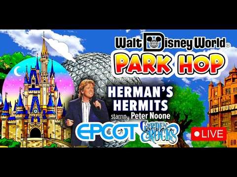LIVE! Walt Disney World ParkHop EPIC Spring Break Crowds! #disneylive #HermansHermits