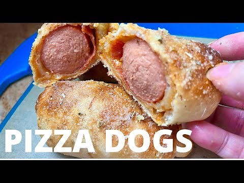 HOW TO MAKE A PIZZA HOT DOG! | NATIONAL HOT DOG DAY 🌭🌭🌭