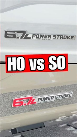 HO vs SO Power Stroke… They’re Basically The Same Engine
