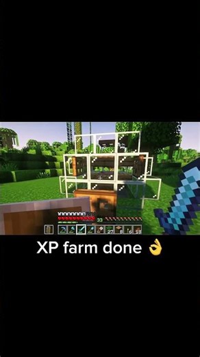 Minecraft Java Xp farm is done 😎 easy build very effective 10/10