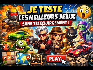 Tu peux jouer à ces jeux sans rien installer 😳