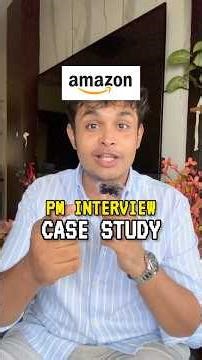 Amazon PM interview case study - RCA