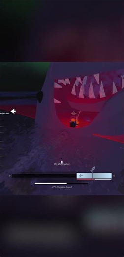 I Caught A Bloop With The Bone Blade In Roblox Fisch