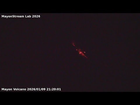 🔴[V1cam] Mayon Volcano, PH (South‑Southwest view)