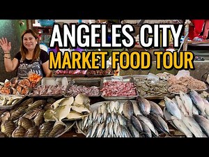 Philippines Street Food & Wet Market Tour in Angeles City Pampanga 🇵🇭 (2026)