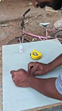 Bosch Professional GCM 254 Corded Electric Mitre Saw తో 6 కోణాల ఫ్రేమ్ తయారీ”3 "Mitre Saw Perfect