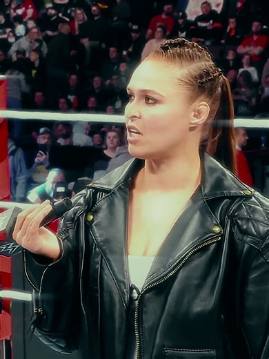 This promo >> 🤩#WWE #fypシ #rondarousey #rondaisthebest #editor