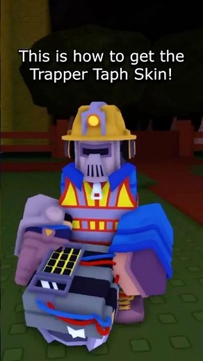 This is How You get Trapper Taph #forsaken #roblox