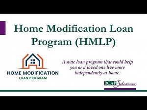 RCAP Solutions Virtual Presentation: Home Modification Loan Program (HMLP) Overview (05/16/2025)