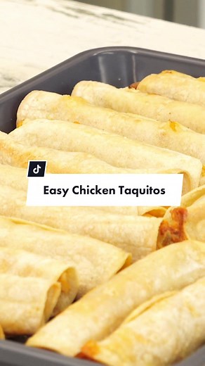 Easy Chicken Taquitos Recipe