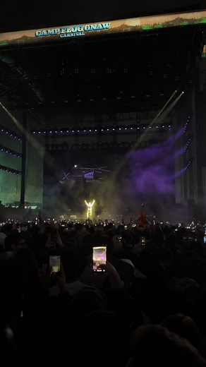 ASAP Rocky Performs 'LVL' at Camp Flog Gnaw 2025