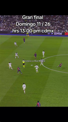 Final de la Supercopa España: Barcelona vs Real Madrid