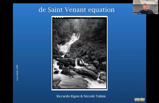 H55 - The Saint Venant equation