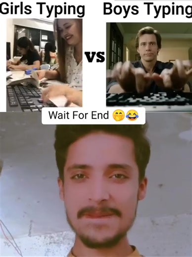 Girls typing Vs boys typing 😅😂😂 | Steel Town And Gulshan Hadeed