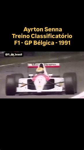 Automobilismo F1 on Instagram: "Trecho do treino classificatório para o GP da Bélgica de Fórmula 1, realizado em Spa-Francorchamps em 25 de agosto de 1991. Foi a décima primeira etapa do campeonato, com o GP sendo vencido pelo brasileiro Ayrton Senna, que subiu ao pódio junto a Gerhard Berger numa dobradinha da McLaren-Honda, com Nelson Piquet em terceiro pela Benetton-Ford. 🏎️🇧🇷 Pessoal, quem quiser e/ou puder, sigam, compartilhem e curtam a minha página. Estarei sempre postando vídeos autom