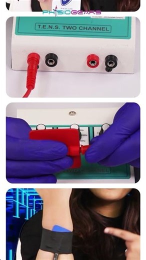 PhysioGears Mini TENS 4 Pin | Compact Pain Relief Device | Physiotherapy Machine