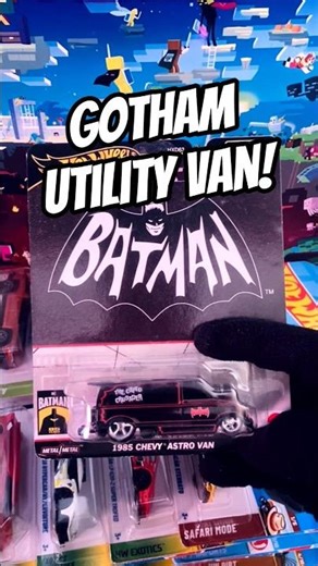 Batman Astro Van | Not the Batmobile. #hotwheels #batman #thebatman #diecast #popculture #trending