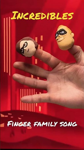Incredibles finger family song