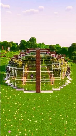 Minecraft Bee Dome 🐝#minecraft